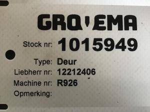 Liebherr Deur Rechts Voorzijde